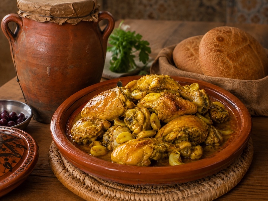 طنجية بالدجاج